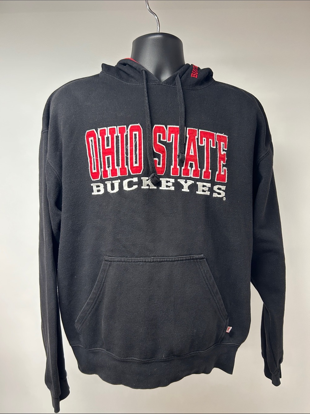 Ohio State Buckeyes Black Pullover Hoodie